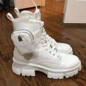 New Steve Madden Thora tanker military combat boot size 9